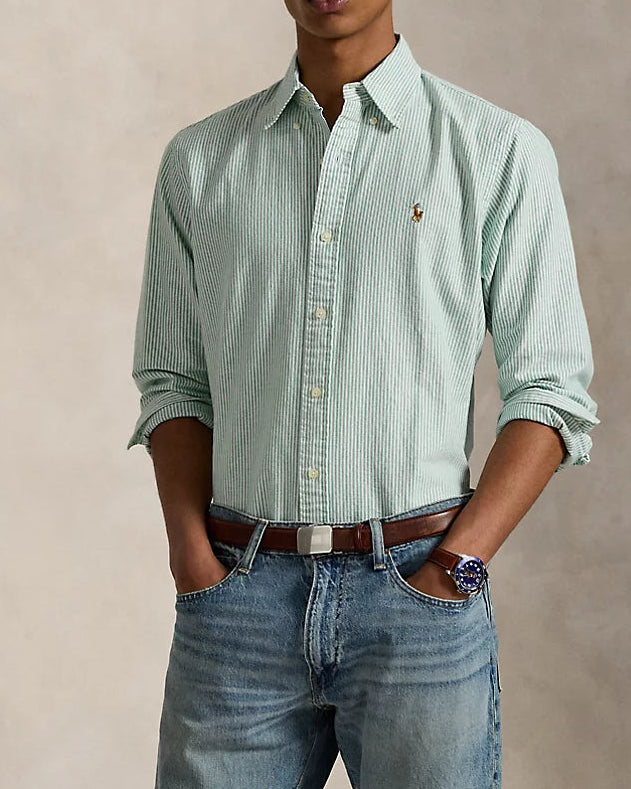 Classic Striped Oxford Shirt R&L