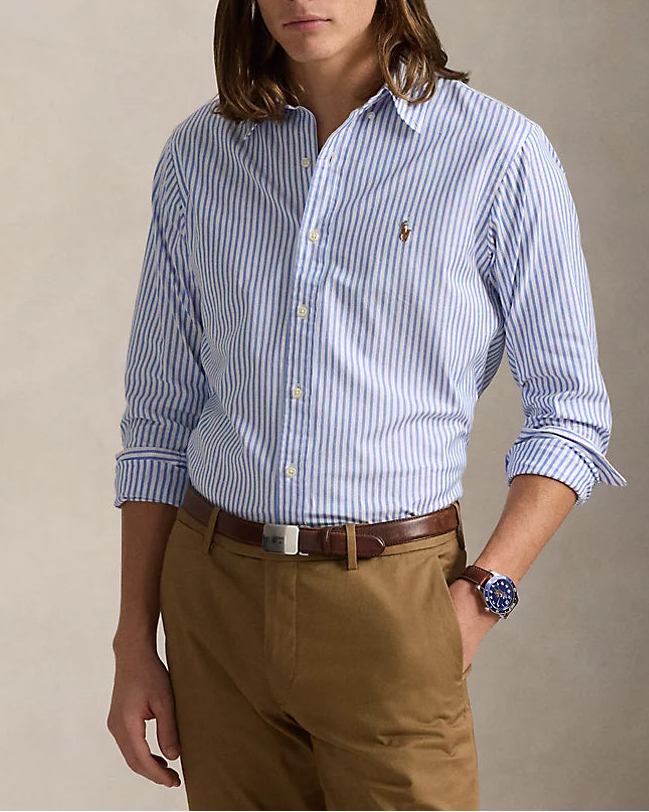 Classic Striped Oxford Shirt R&L